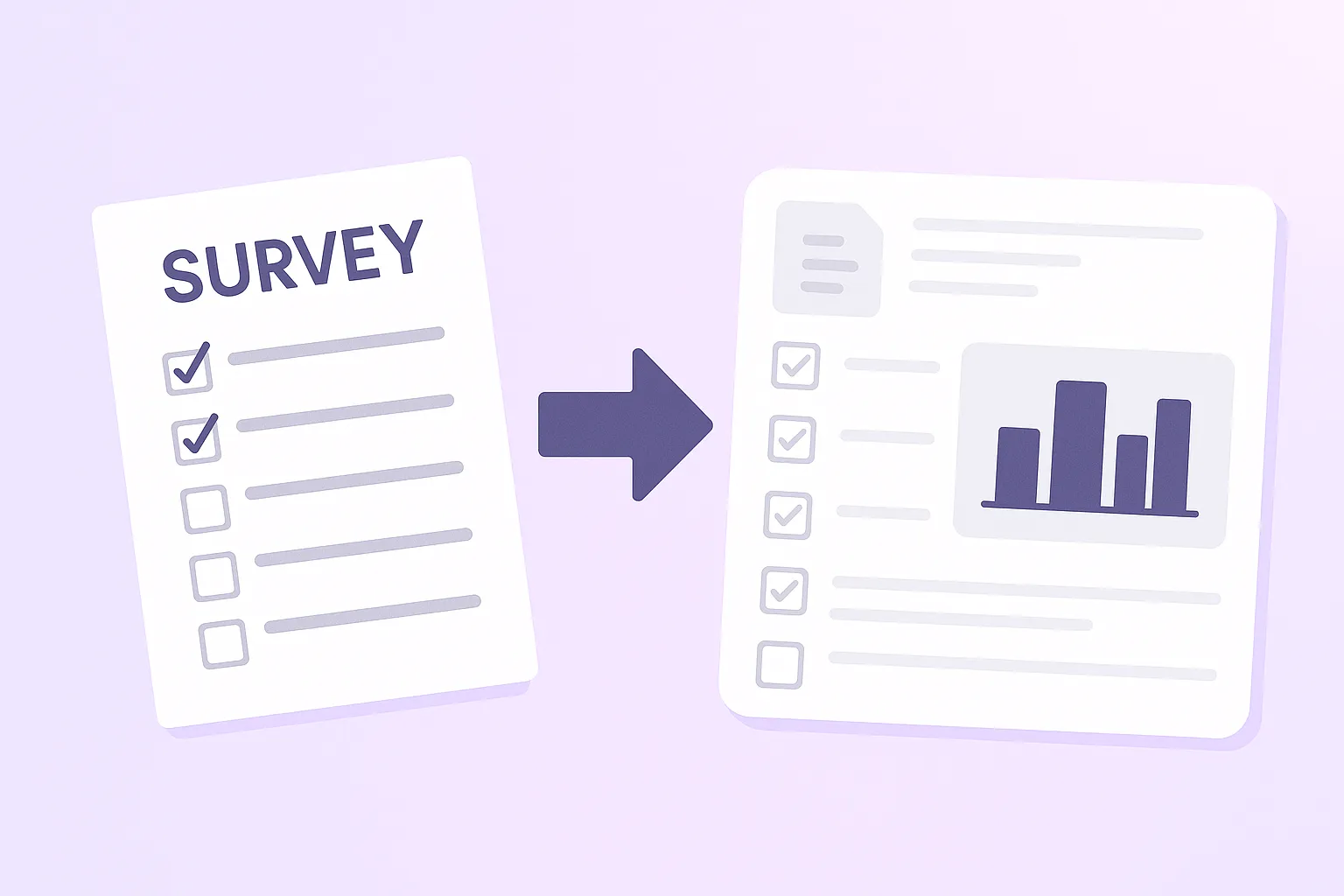 Paper survey to digital dashboard transformation